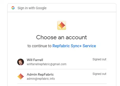 A sign in screen for a google account.